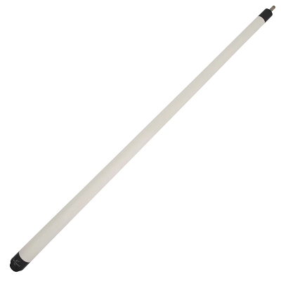 Meucci Break Cue with Maple Shaft - White