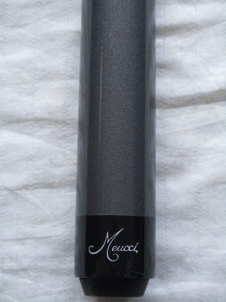 Meucci Break Cue with Maple Shaft - Gun Metal