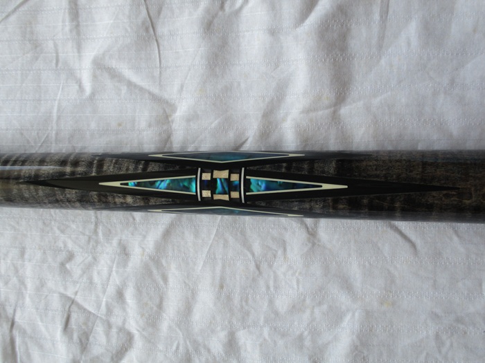 Meucci BMC Mini Diamond Cue - ブルーパウア貝