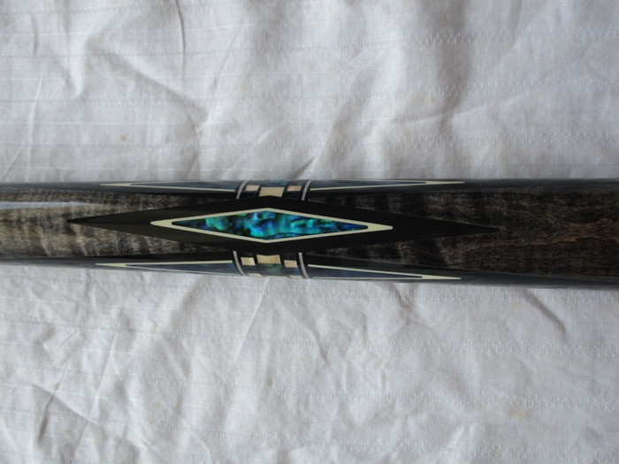 Meucci BMC Mini Diamond Cue - ブルーパウア貝