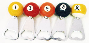 ボール栓抜　（ナンバー　1, 3, 5, 8, 9）