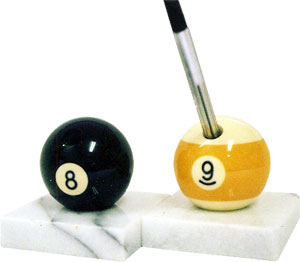 台付ボールペン立　(ナンバー 8, 9 - 台湾製競技用ボール )